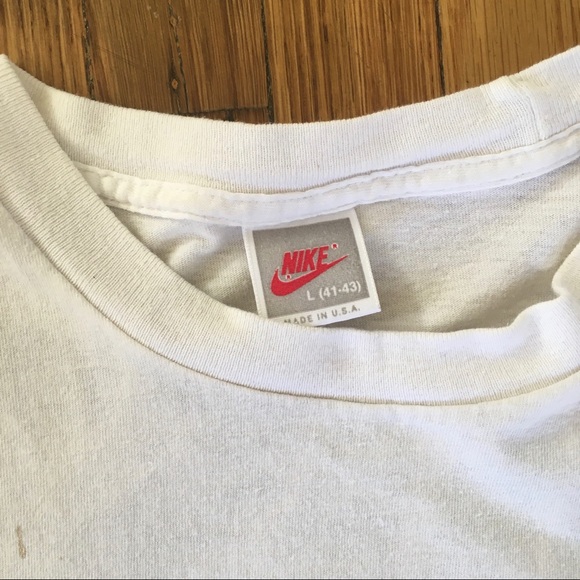 Vintage 1990 Nike Grey Tag Shirt - Picture 5 of 7